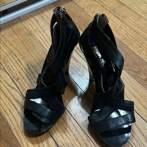 Michael Kors Strappy Black Heels